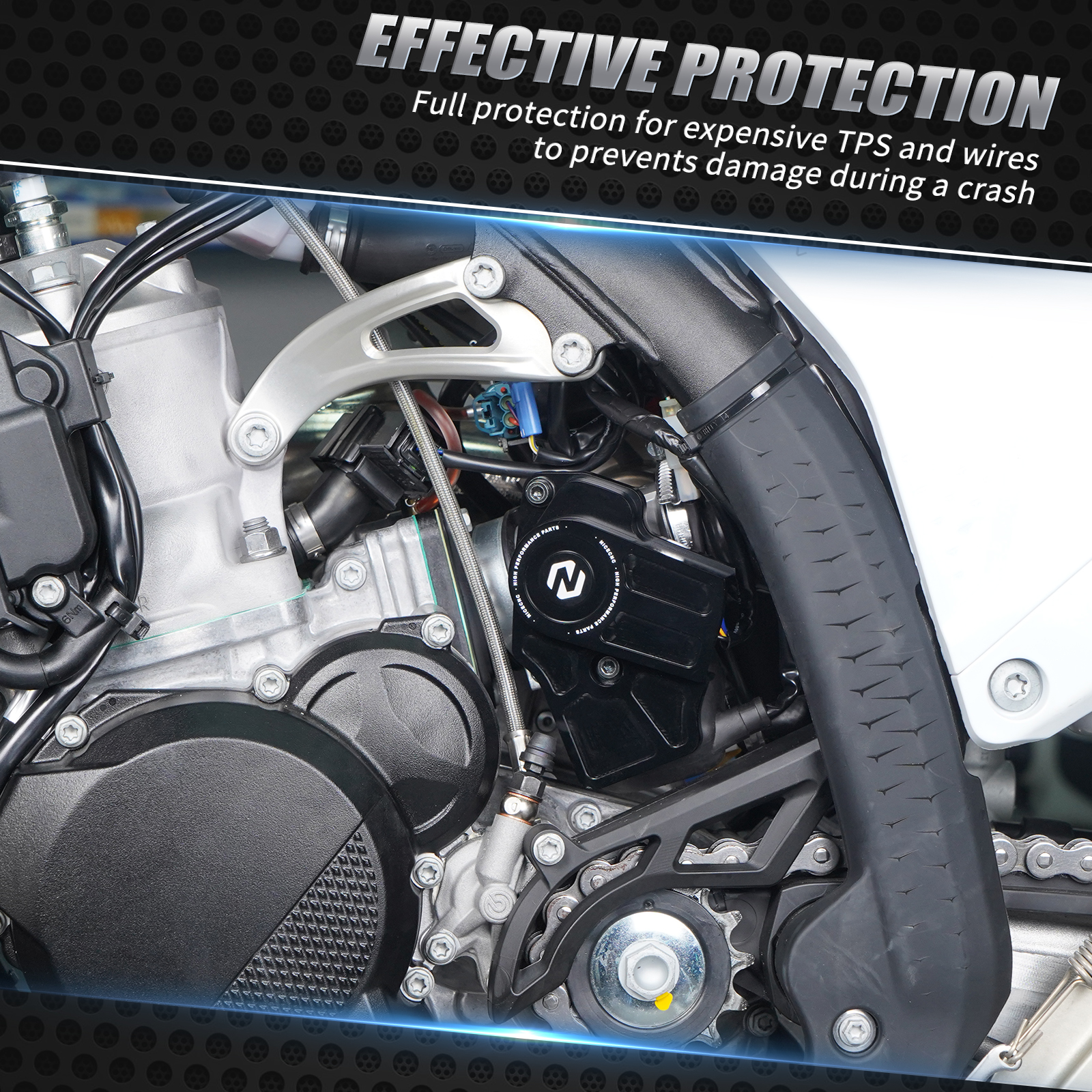 Para KTM TBi 2024 EXC 300 TPS protector del cuerpo del acelerador EXC 150 250 300 XCW 2024 SX 125 250 300 XC 2023 2024 TBI Enduro ingeniería