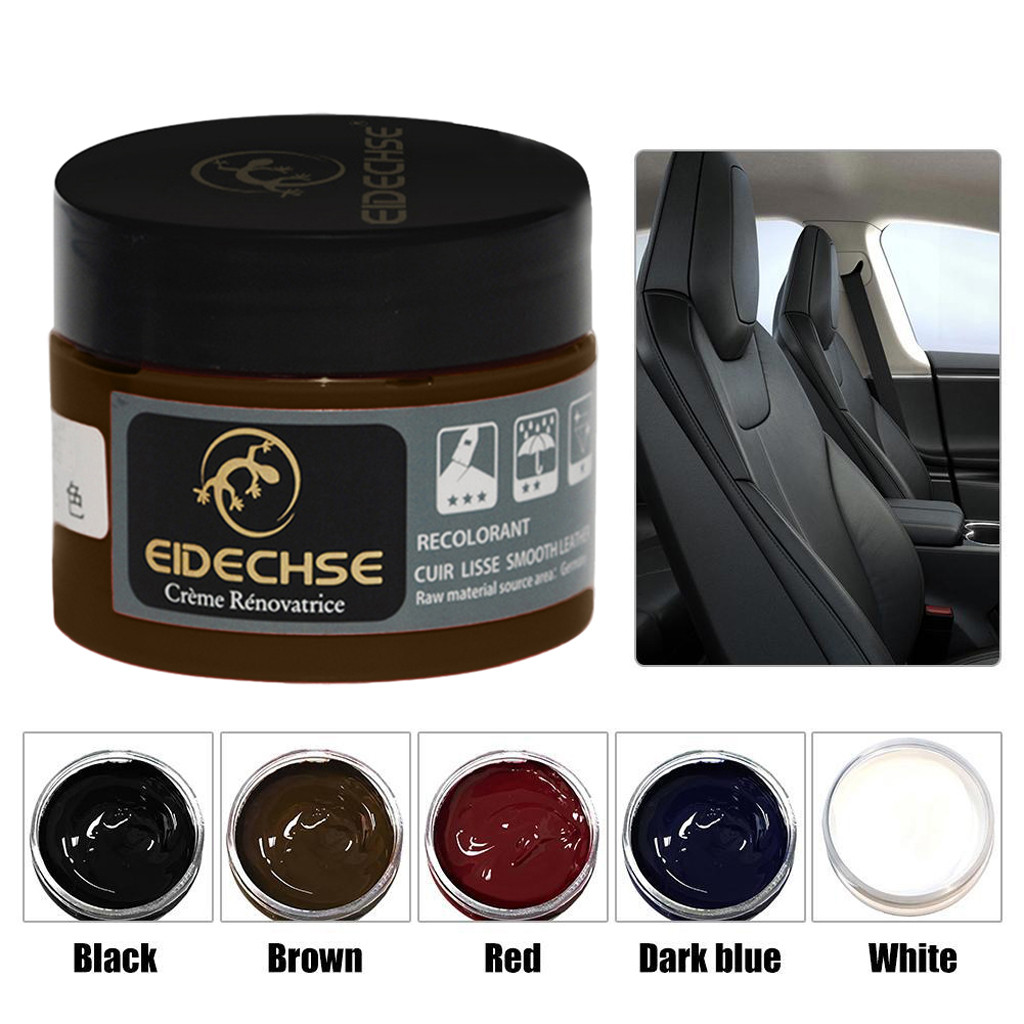 50ml Liquid Leather Repair Kit Auto Complementary Color Paste Car Seat Sofa Scratched Cracks Rips Holes Polish Paint Care #J