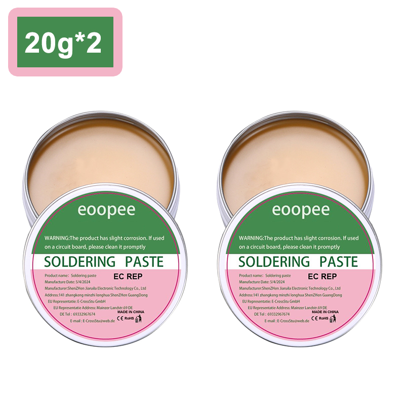 Lötpaste Flussmittel No-Clean Kolophoniumkernlot für elektronische Leiterplatten- und SMD-Reparatur, schnelle, starke Bindung, neutrale Lötpaste: Blau