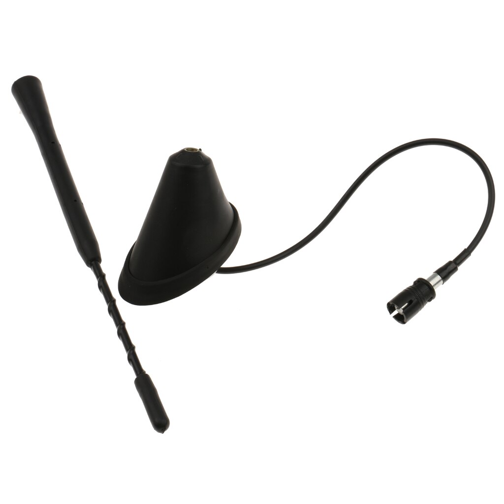 9'' Screw Mast Whip AM/FM Radio Antenna Aerial With Antenna Base