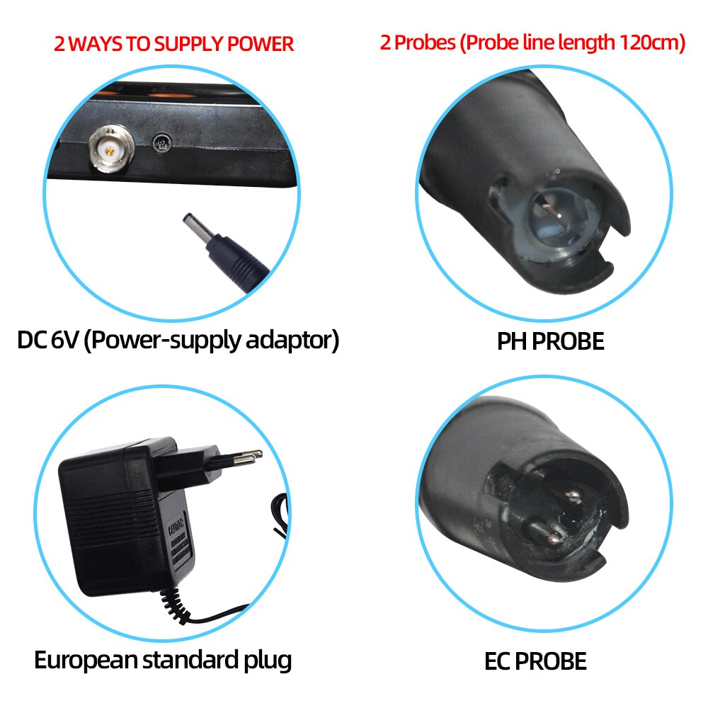 2 In 1 Online PH & EC Conductivity Monitor Meter Tester ATC Water Real-time Continuous Monitoring Swimming Pool 40% off