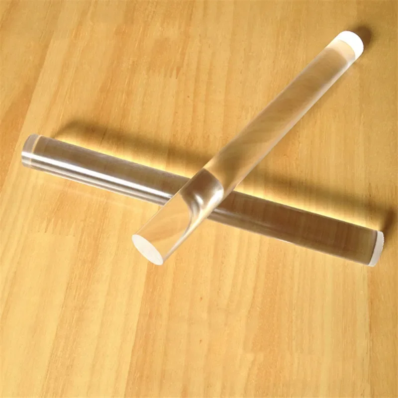 Solide transparante aardewerk kleiroller acryl klei polymeerklei rollende roller stick gereedschap vormgeven en beeldhouwen acryl roller