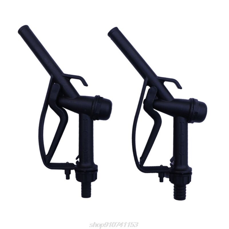Plastic Manual Heavy Duty Fuel Nozzle 25mm/20mm Straight Spout Gasoline Dispenser Transfer Pump D18 20