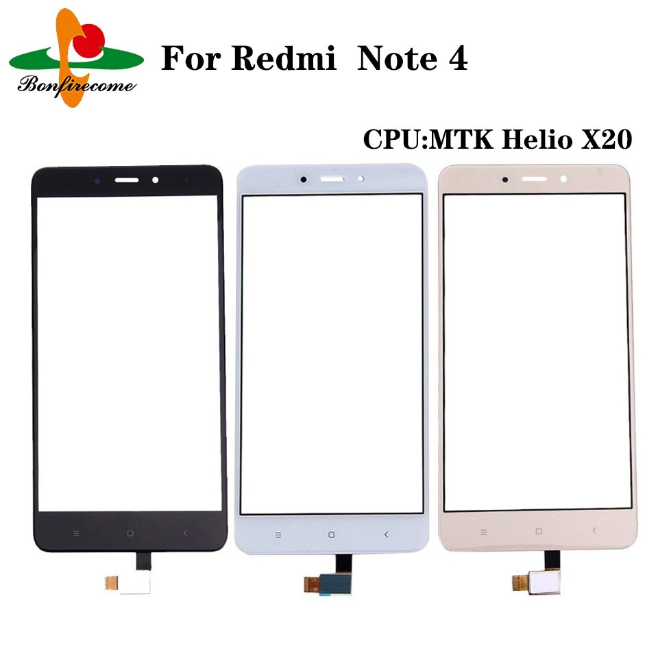 Note4 For Xiaomi Redmi note 4 Touch Screen Panel Sensor 5.5" LCD Display Glass Digitizer Replacement