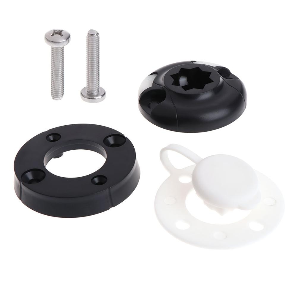 Kayak Boat Fishing Rod Holder Mount Base Nylon Mount Base Tackle Kit Accessory