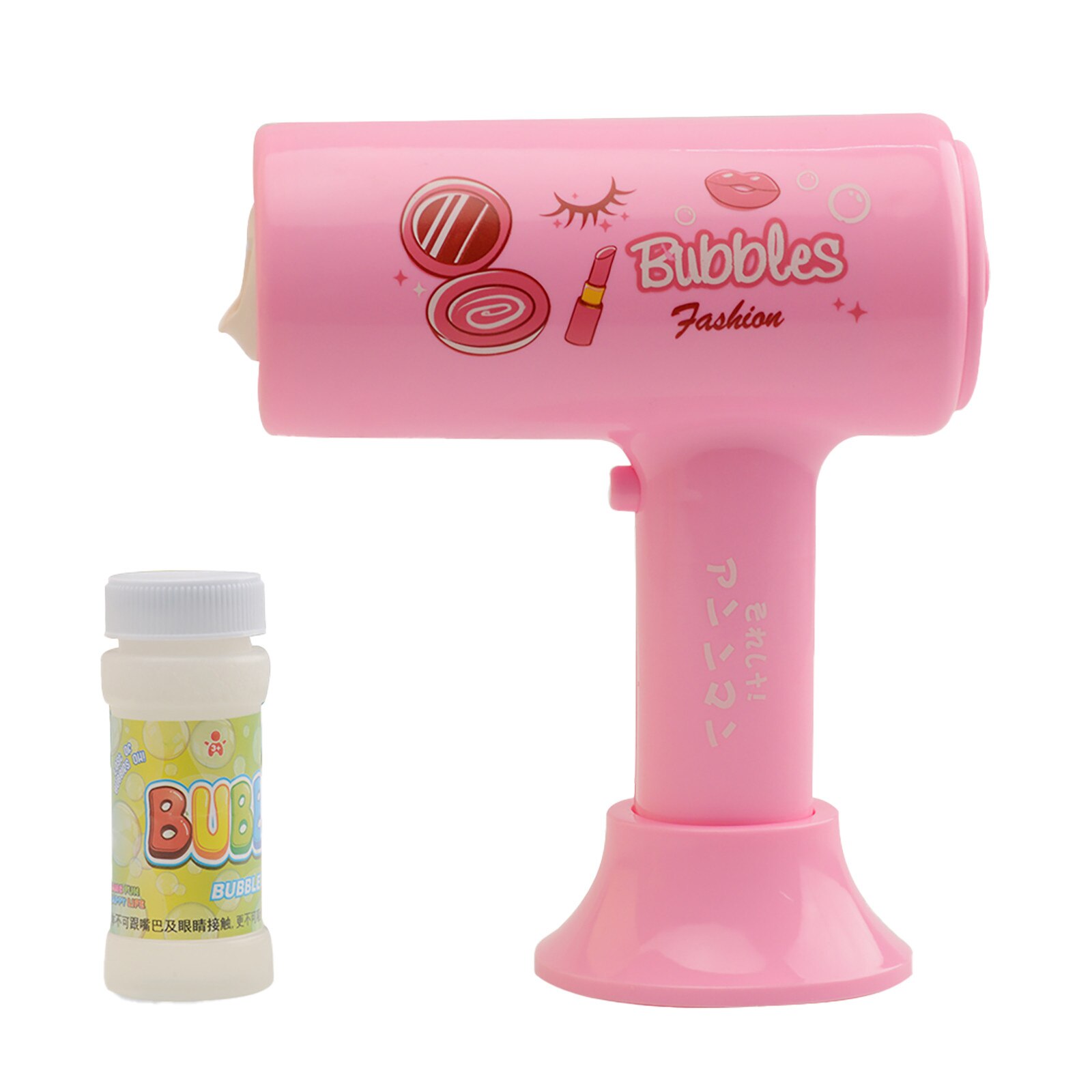 Bubble Machine Föhn Bedienen Indoor Outdoor Bubble Maker Speelgoed (23Ml) zeep Automatische Bubble Maker Baby Badkamer Speelgoed: Pink 