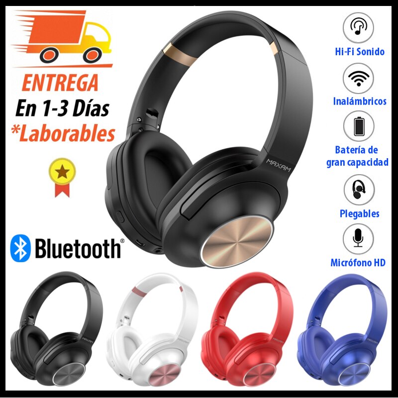 Draadloze Bluetooth Headset Hoofdband, Vouwen Met Geïntegreerde Microfoon, Ruisonderdrukking, Voor Mobiele, Smartphone, Tv