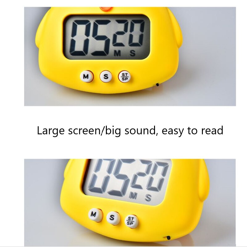 Kitchen Gadgets LCD Digital Kitchen Countdown Magnetic Timer Back Stand Cooking Timer Count UP Alarm Clock Stopwatch Cocina Home