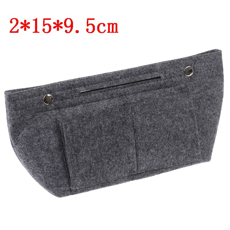 Neceser de lujo con cadena para maquillaje, bolsa organizadora con anillo D, 19, 26: GR