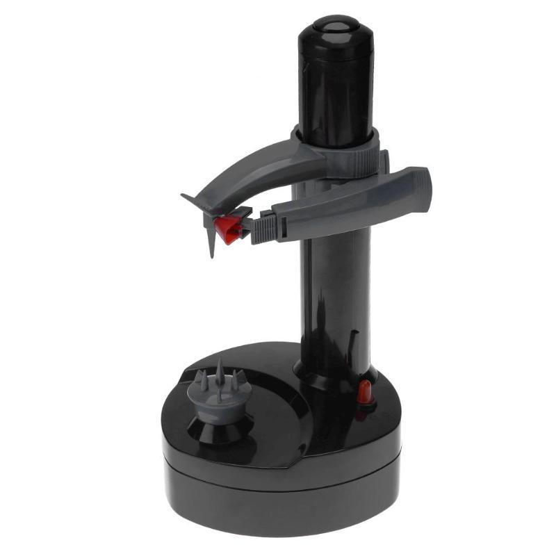 Éplucheur électrique multifonction pour fruits et légumes, en acier inoxydable, automatique, pommes de terre, cuisine, ustensile de cuisine: black  Normal versio / EU