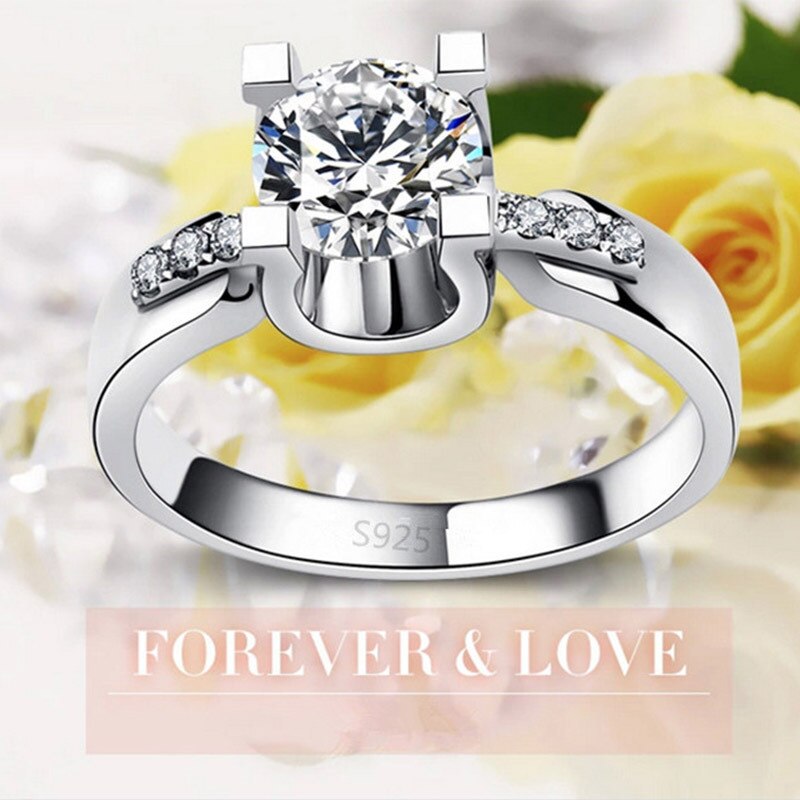 or rose et blanc Cincin Wanita anneaux pour les femmes zircone anneaux de mariage bijoux bijoux 18KR015