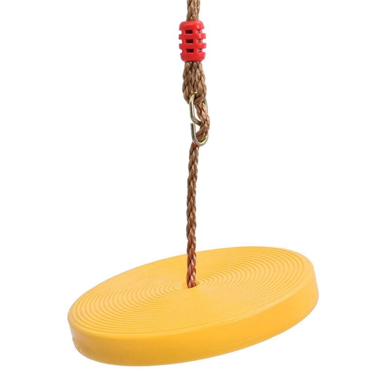 Plato redondo para colgar discos y cuerdas para niños, juguete de jardín, gimnasio, entretenimiento al aire libre 63HE