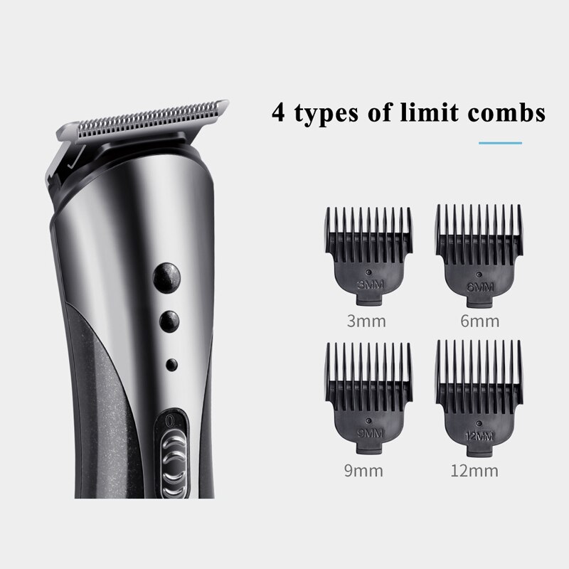 Kemei 3 in 1 Electric Shaver Hair Trimmer Rechargeable Electric Nose Ear Hair Clipper Beard Razor Machine KM-1407