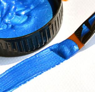 60Ml Goud Verf Metallic Acryl Verf, Waterdicht Niet Vervaagd Voor Beeldhouwwerken Coloring Diy Hand Kleding Geschilderd Graffiti Pigmenten: blue