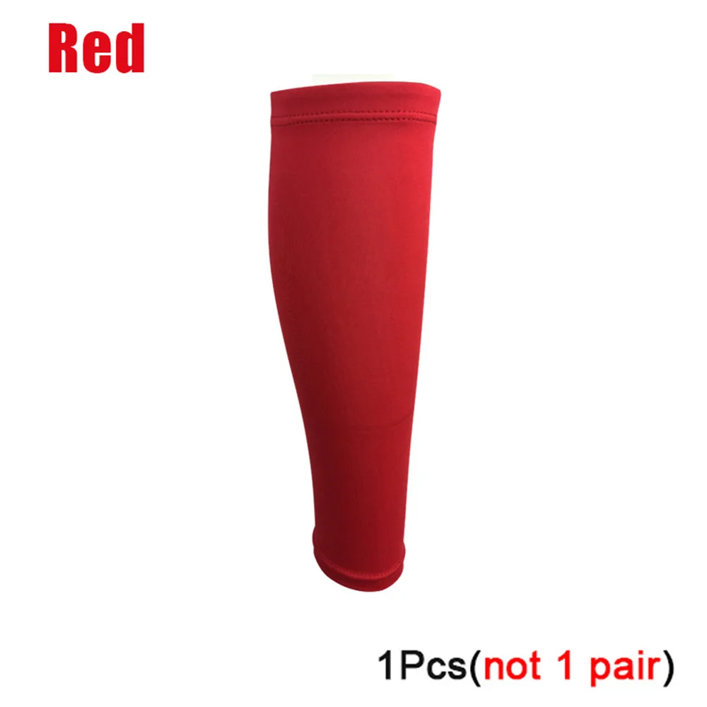 Manchons de compression de mollet pour hommes et femmes, protège-tibia, chaussettes de compression de jambe de soutien de mollet, attelle de tibia, cyclisme, 20-30mmhg, 1PC: M / Or
