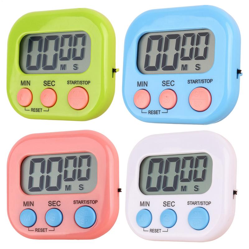 Kitchen Timer Small Digital Timer Magnetic Cooking Digital LED Display Countdown Timer Portable Cooking Classroom Timer