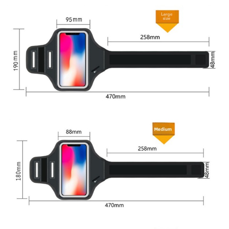 draussen-Sport Laufarmband für Mobiltelefone iPhone6 7 8/Plus Fitness-Armschutz praktisch-Armtasche