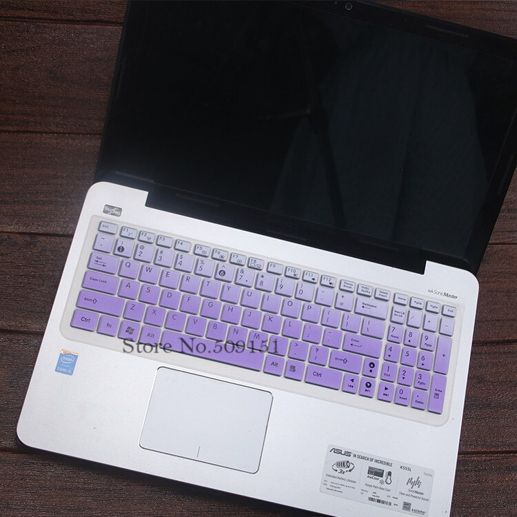 17 inch Laptop keyboard Cover Protector For Asus ROG Strix GL702VS GL702vm Gl702vi gl702zc GL702VT GL702 GL502VS 17.3&quot;: GradualPurple
