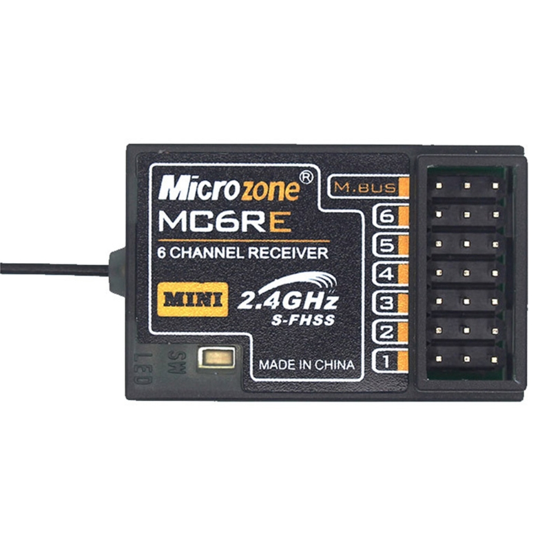2.4GHz MC6RE Receiver 6-Channel Gyroscope Receiver MC6C Remote Control Receiver