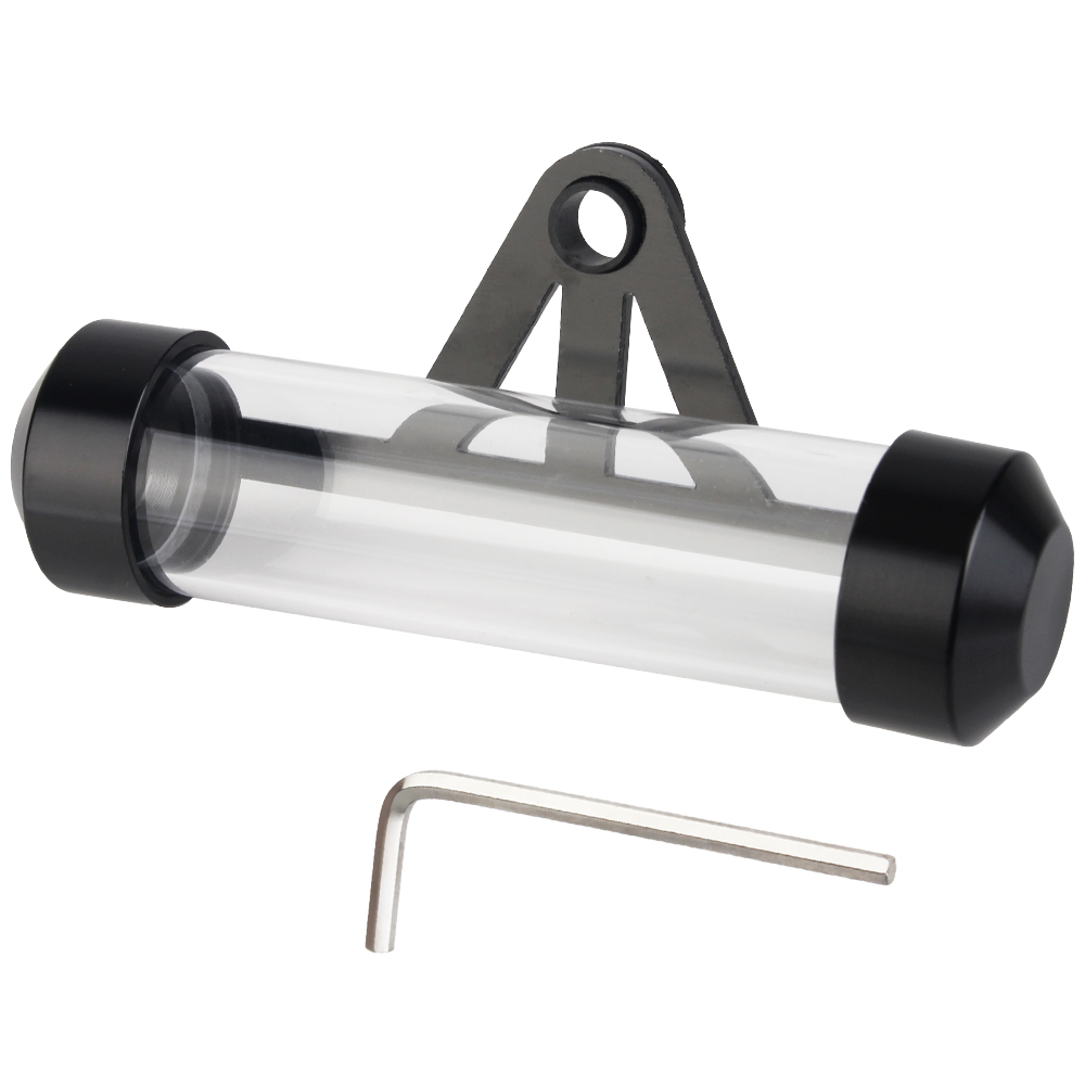 Motorfiets Belastingplaat Document Buishouder Universele Motor Scooter Accessoires Registratie Motorfiets Veilig Enkel Zwart Acryl: Default Title