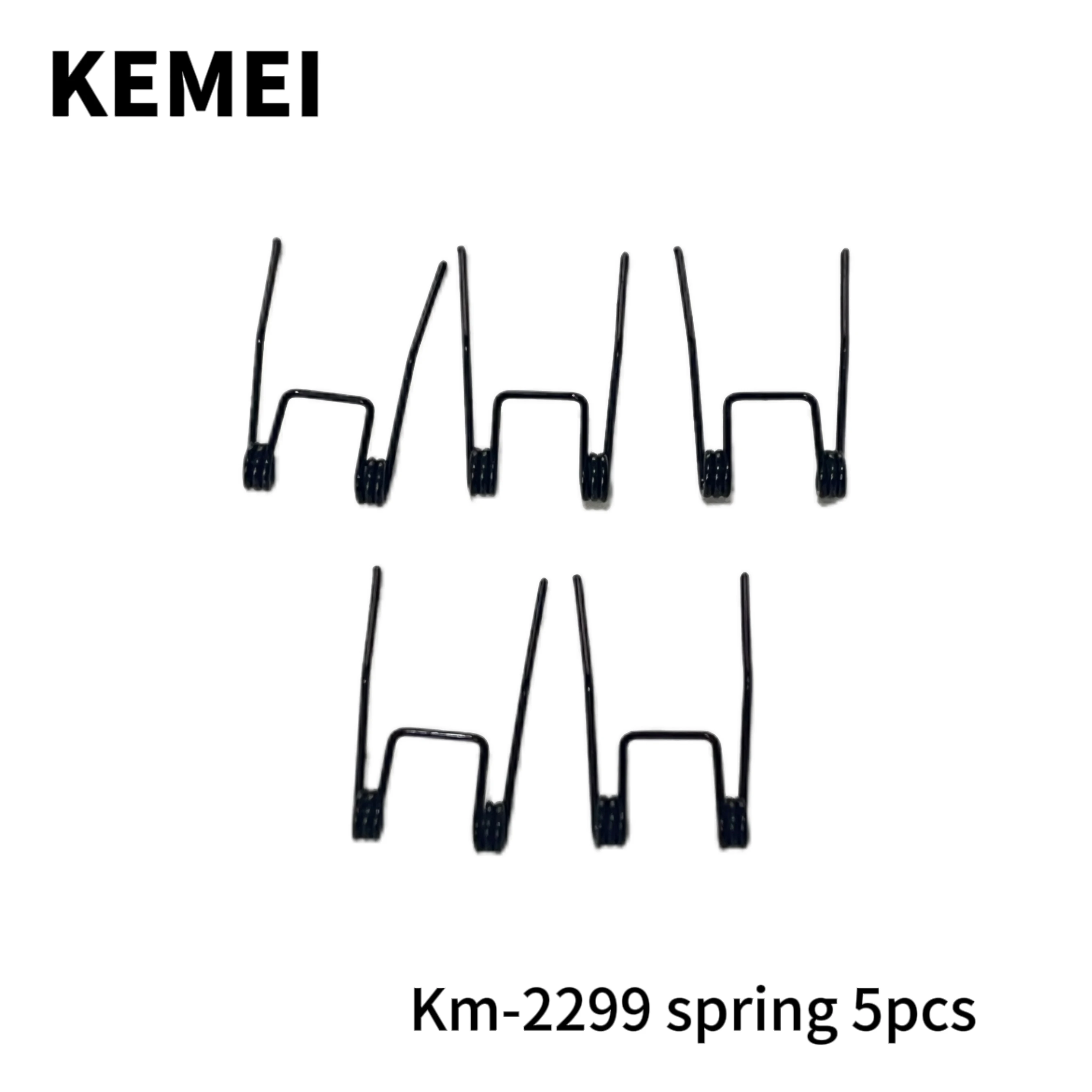 Kemei 2299 Barber Cordless Hair Trimmer original accessory KM-2299 spring plastic switch blade circuit board: Blue