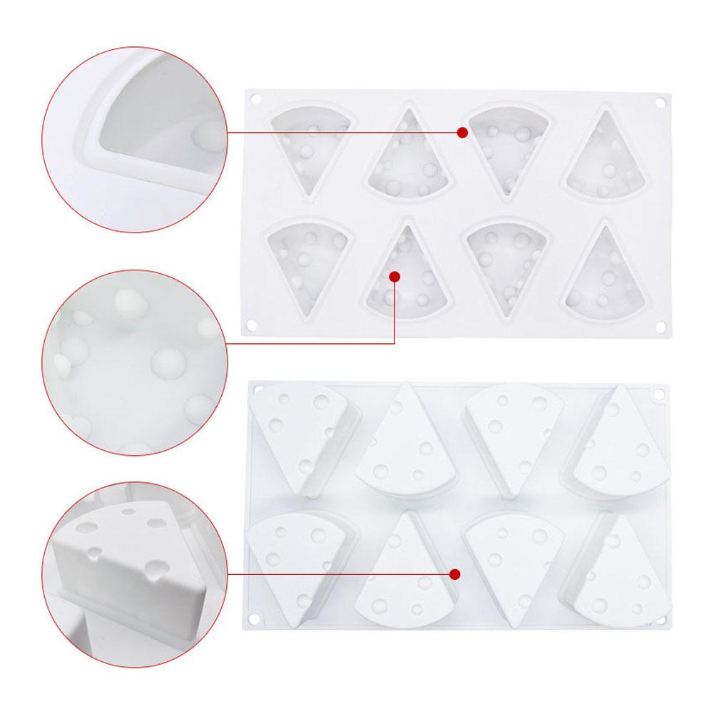 3d Silicone Mold Cheese Silicone Mold Cheese Mousse Cake Mold Chocolate Mold DIY Baking Utensils Ice Cream Mold