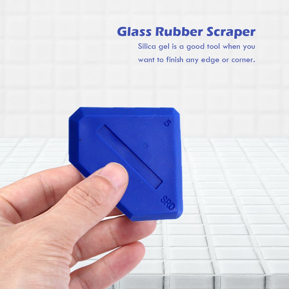 2pcs Plastic Silicone Remover Set Caulk Finisher Sealant Smooth Scraper Strong Toughness Glass Portable Grout Kit