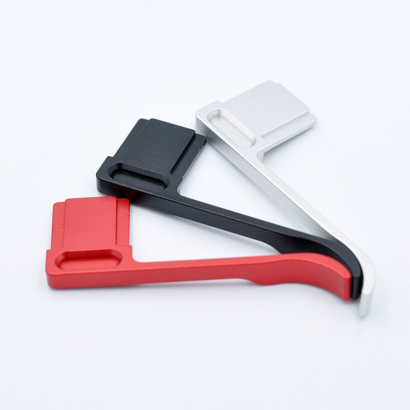 Empuñadura de zapata para Panasonic GX85 GX80, empuñadura de Metal con pulgares hacia arriba