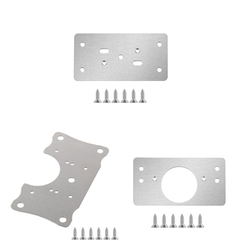 Stainless Steel Hinge Repair Plate Hinge Tools Hinge Repair Brackets Cabinet Furniture Door Repair Hinge Accessories