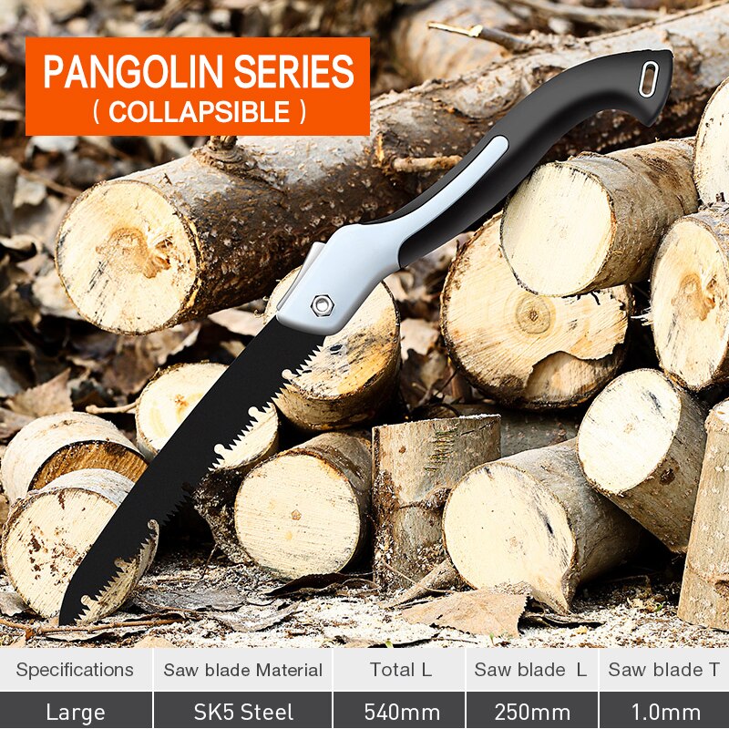 Universal Hand Saw Fast Cutting Wood Trim Gardening Branch Woodworking Household Garden Tools: 540mm-A