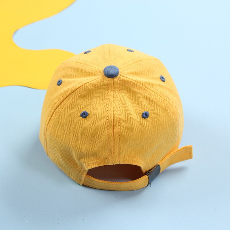 Koreaanse Mode Brief Baby Baseball Cap Lente Zomer Outdoor Sport Kids Zonnehoed Verstelbare Kinderen Hoed Voor Jongens Meisjes 2-5Y