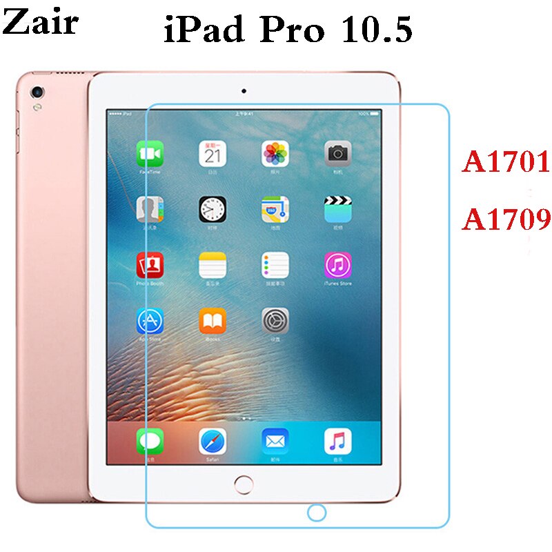 Gehärtetem Film Für iPad Pro 10,5 Vollständige Abdeckung Screen Protector Glas Für Apple iPad A1701 A1709 Schutzhülle Film: Default Title