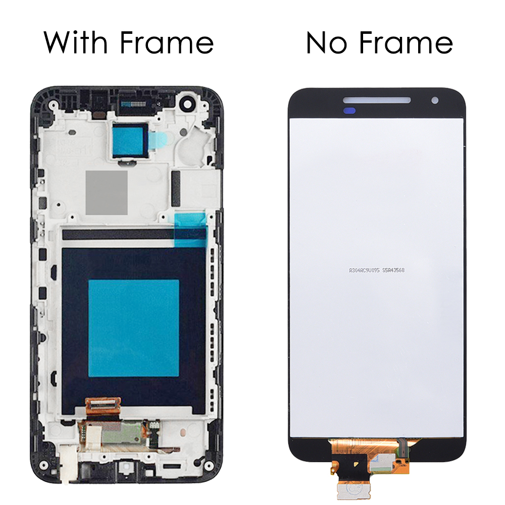 Original For LG nexus 5X LCD Display H790 H791 H798 LCD Touch Screen Digitizer Assembly Frame For LG 5X LCD Replacement