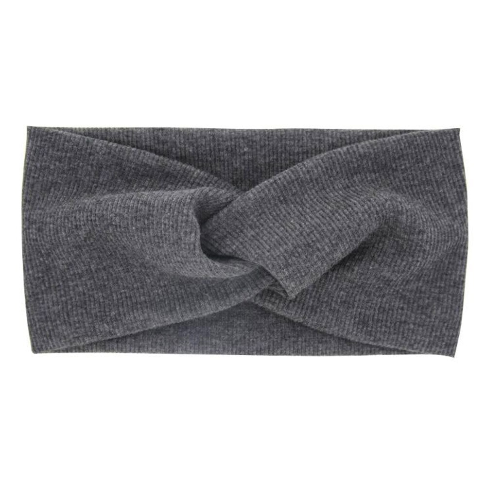 Schattige effen baby tulband meisjes katoenen gedraaide geknoopte hoofdband elastische haarbanden kinderhoofddoeken haaraccessoires