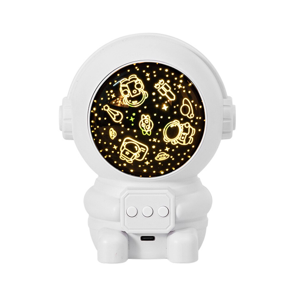 Starry Sky Night Light Star Projector Night Lamp Astronaut Lamp Home Room Decoration Atmosphere Decor Bedroom Decorative