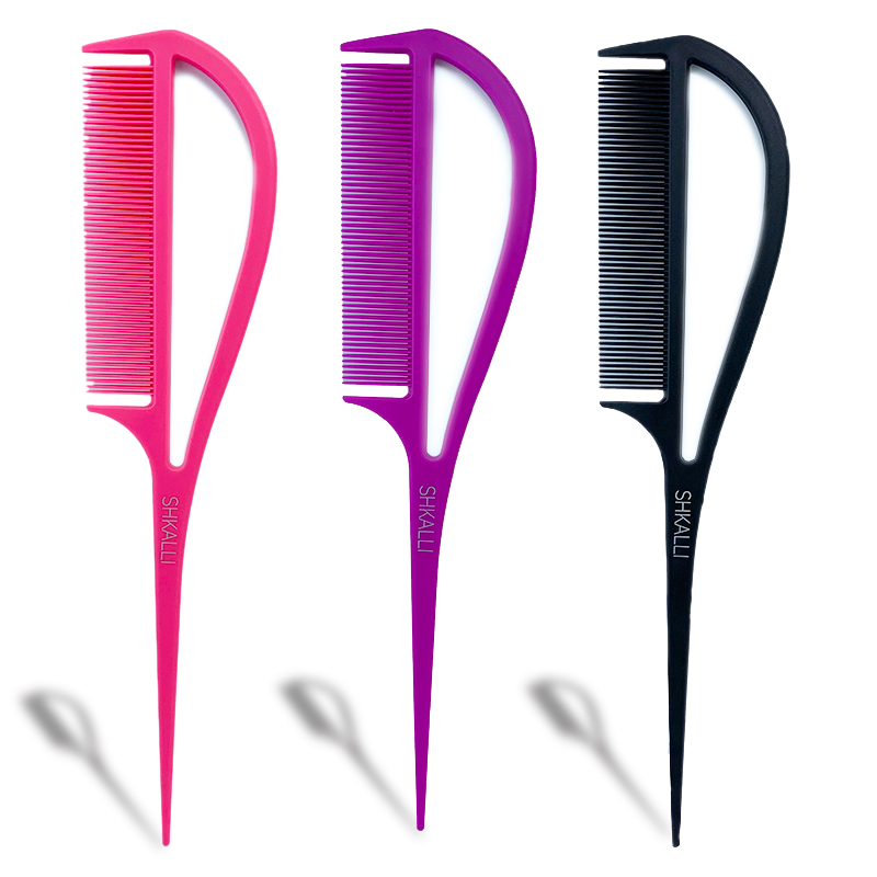 Multifunctional pointed tail Hair Styling Comb,balayage hair color comb,Highlighting comb,Chemical Resistant
