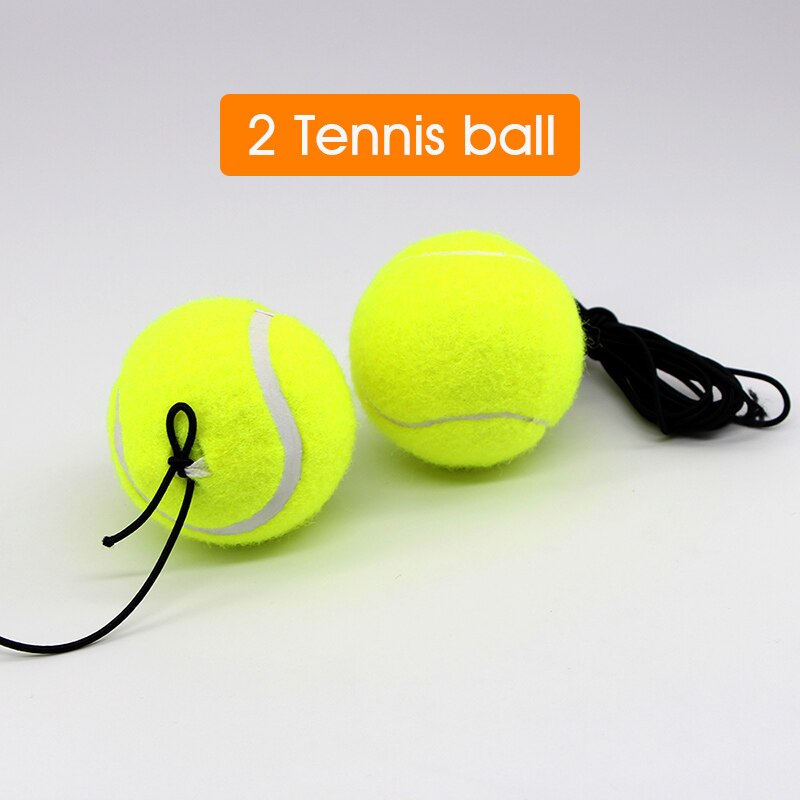 Advanced Tennis Trainer Sparring Trainer With Rope Training Tennis With Line Tennis Junior Training Tennis ball Love Sports: 2 pcs ball