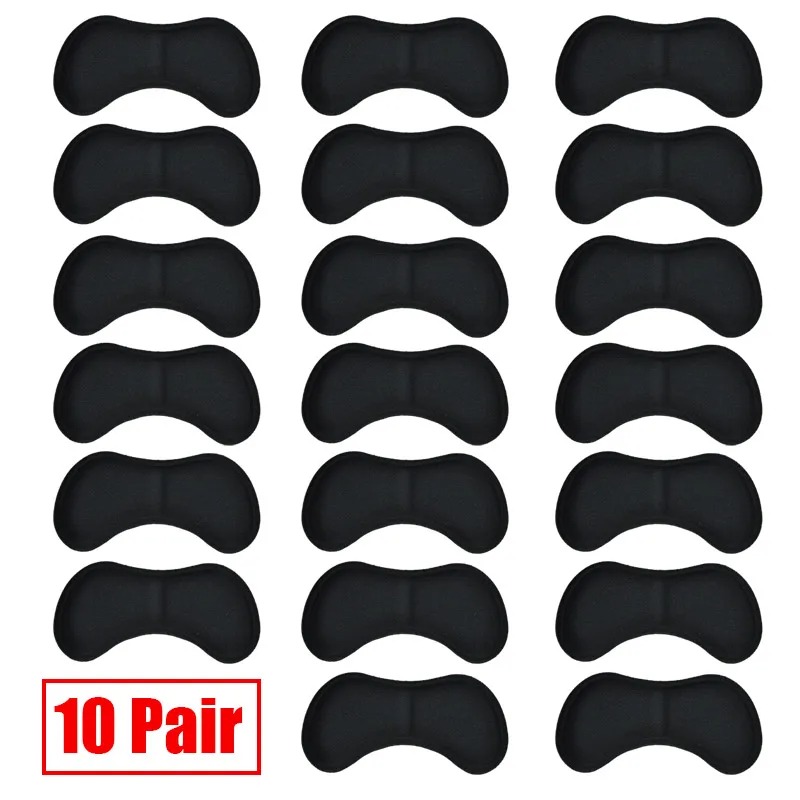 Heel Insoles Patch Pain Relief Anti-wear Cushion Pads Feet Care Heel Protector Adhesive Back Sticker Shoes Insert Insole: Orange
