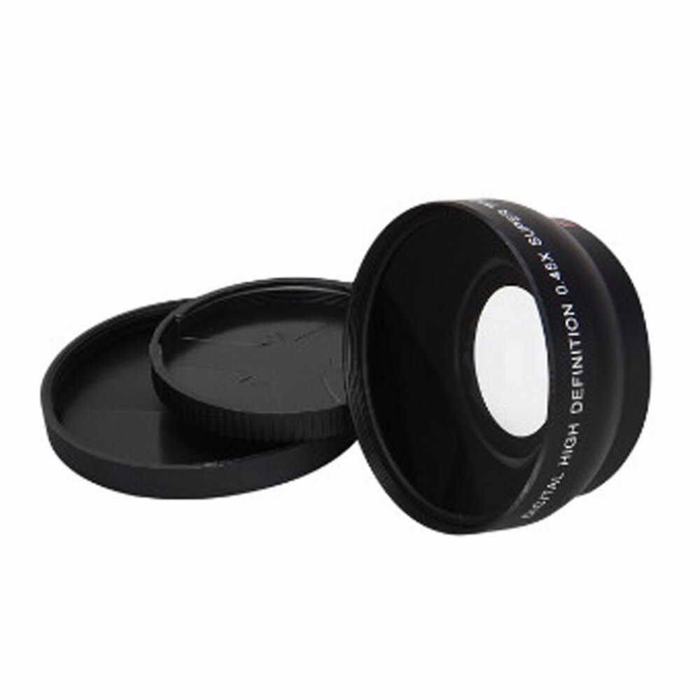 58MM 0.45x Groothoek Macro Lens voor Nikon D3200 D3100 D5200 D5100