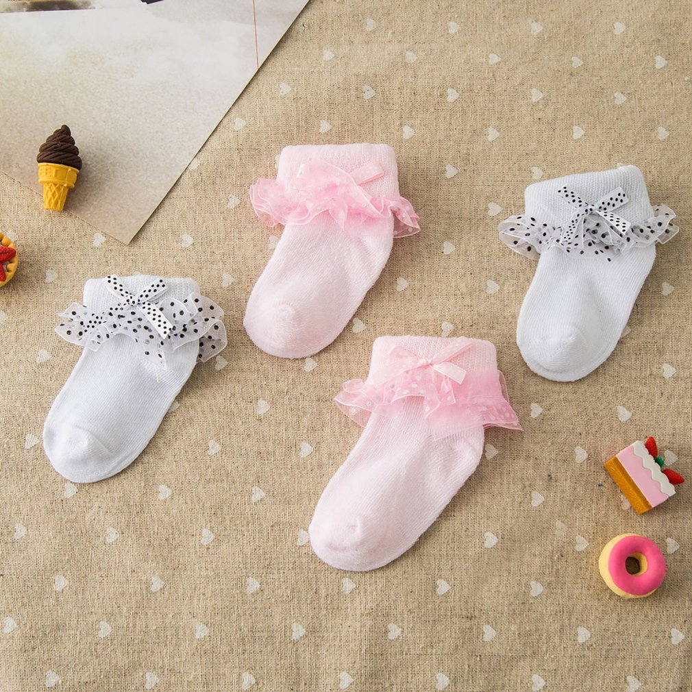 Heißer! Kaufen Baby Mädchen Kleinkinder Socken Gekämmte Baumwolle Socken Baby Mädchen Bowknots Socken Herbst Winter Skidproof Prinzessin Socken