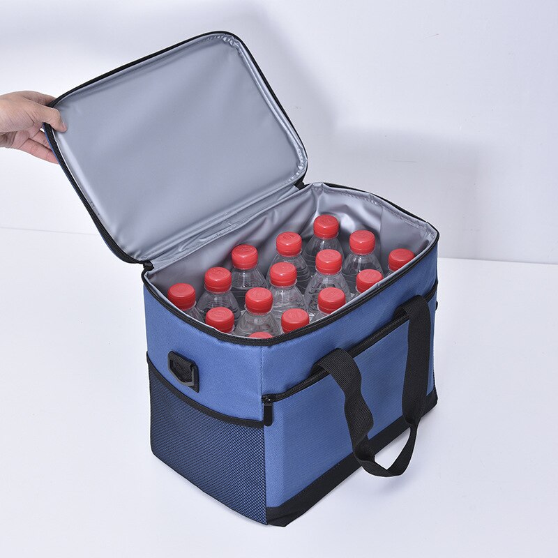 Borsa termica impermeabile di grande capacità Bento snack bevande alla frutta custodia per conservazione fresca accessori da campeggio per Picnic all&#39;aperto