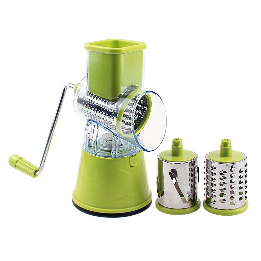 Potato carrot shredder slicer vegetable cutter cheese grater handheld vegetable chopper stainless steel kitchen tool: Default Title