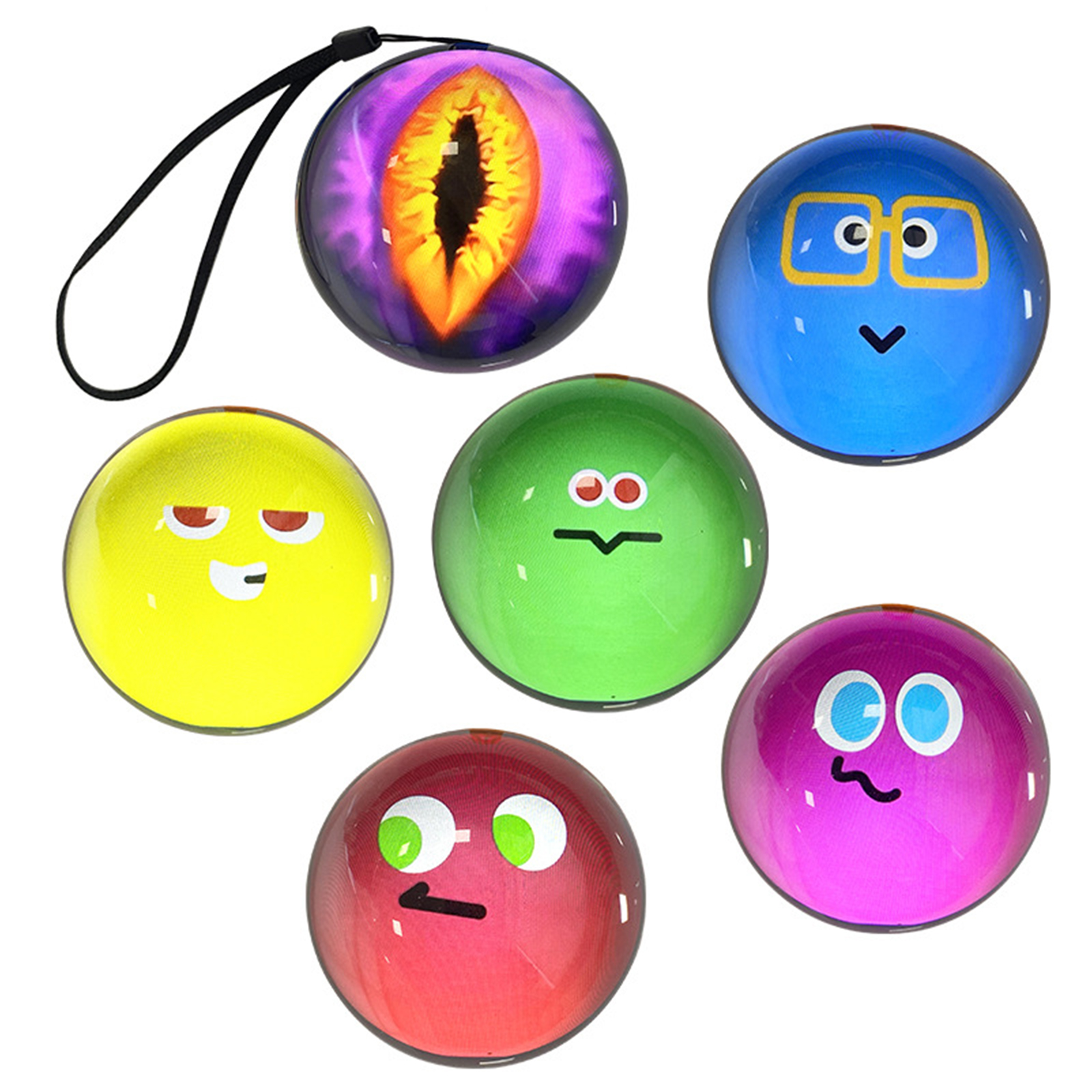 2,7- inch storage sphere, ball for uploading videos & photos, digital display, storage sphere, crystal ball, diy art, glass ball lamp, birthday gift