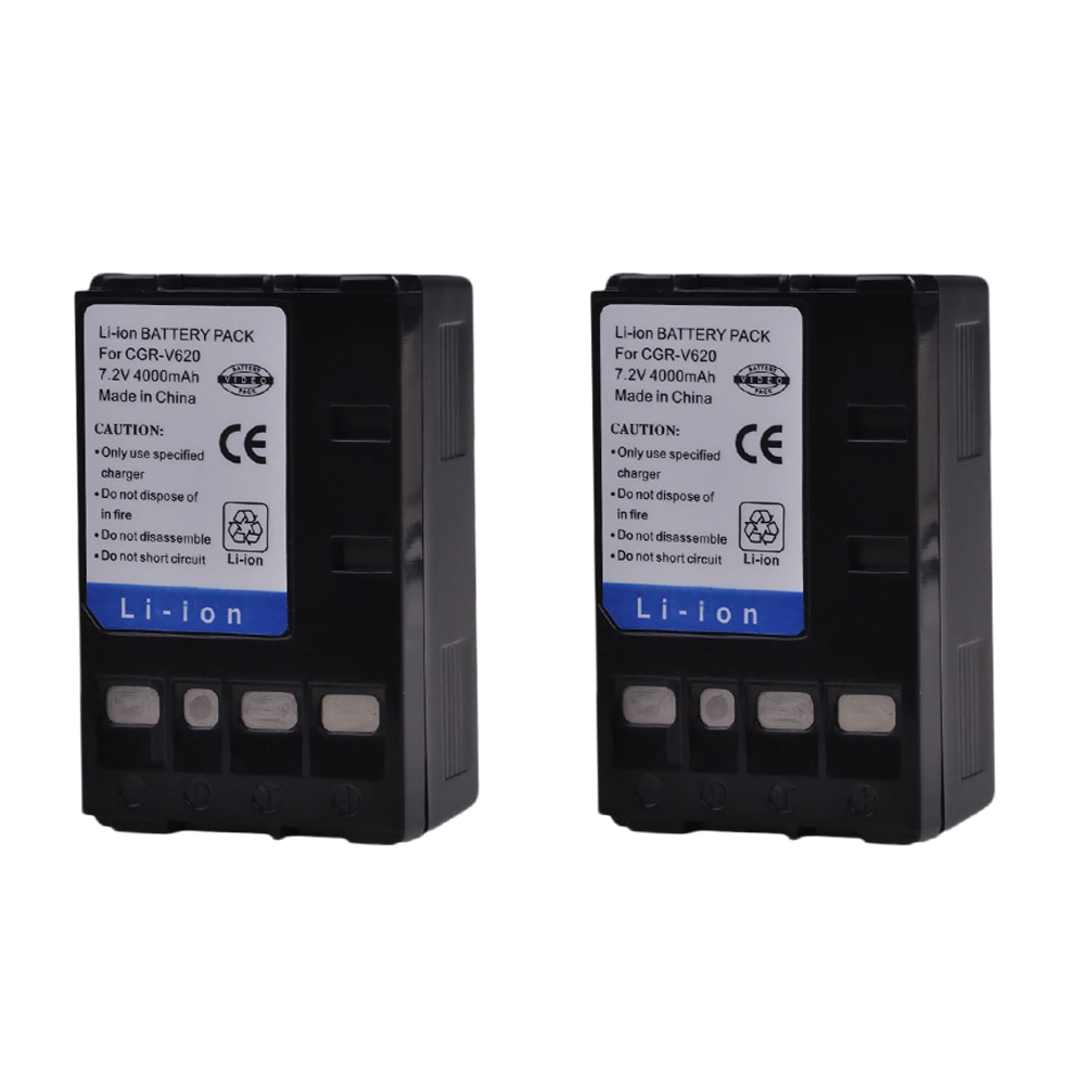 4000 mah cgr -v620 cgr  v620 cgr -v14s cgr -v610 v610 v620 batteri för panasonic nv -rx14 nv-rx18 nv-rx24 nv-rx27 rx37 rx18b rz10
