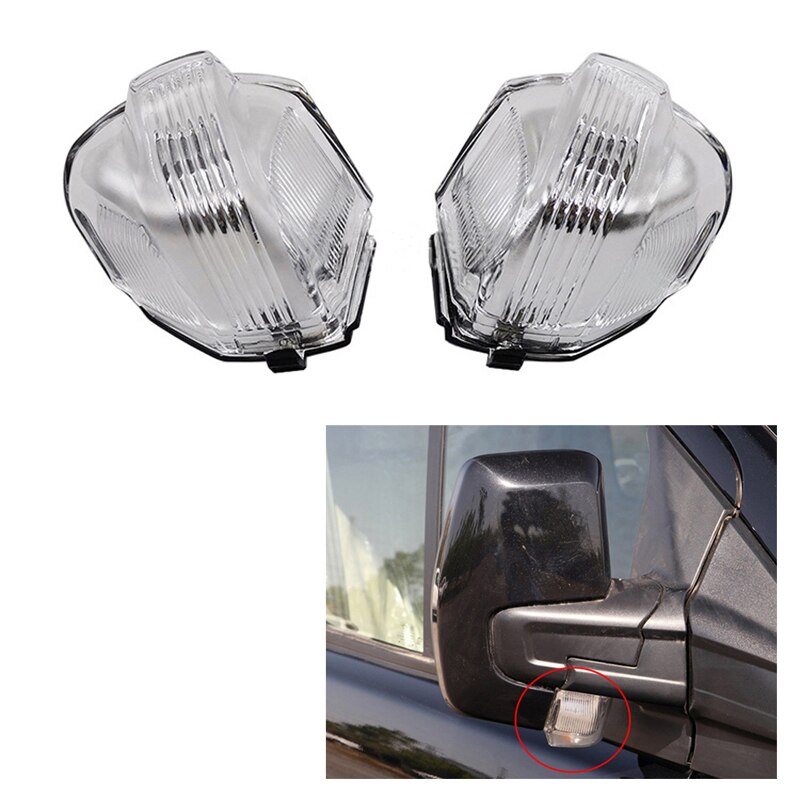 -venstre højre spejl lys lampedæksel ingen pære til ford transit custom tourneo