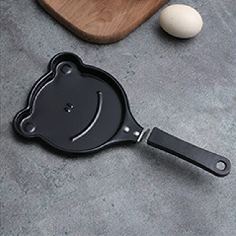 Mini Cute Omelette Pan Funny Cartoon Breakfast Grill Frying Pan Egg Pancake Pan Non-Stick Cooking Pots Breakfast Cookware: Frog