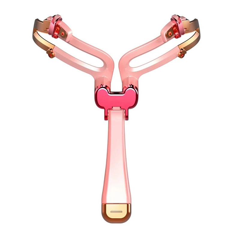 DIY Eyebrow Shaper StencilsAdjustable Template Stereo Stencil Shaping Eye Brow Grooming Makeup Tool: pink