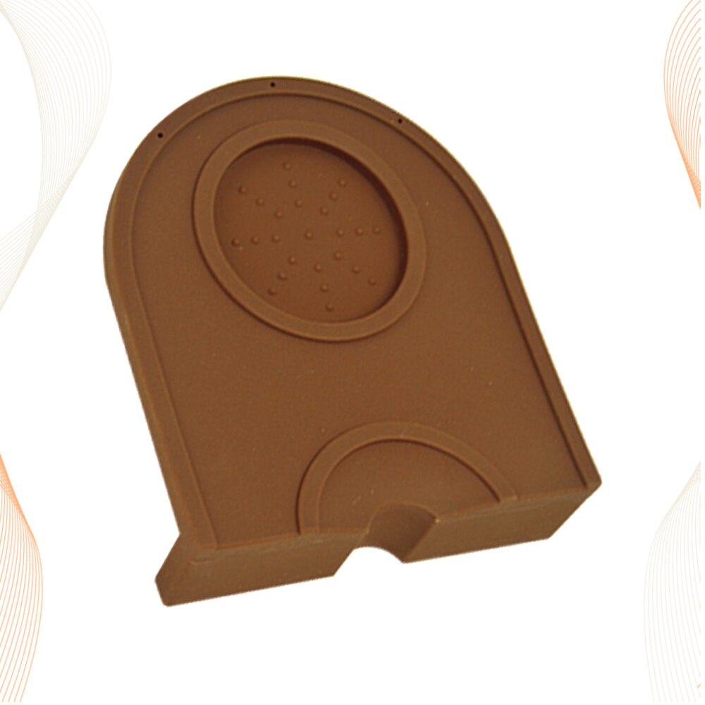1pc anti-slip siliconen tamper pad hoek tamper mat koffie pad koffie mat voor thuis: Koffie 1