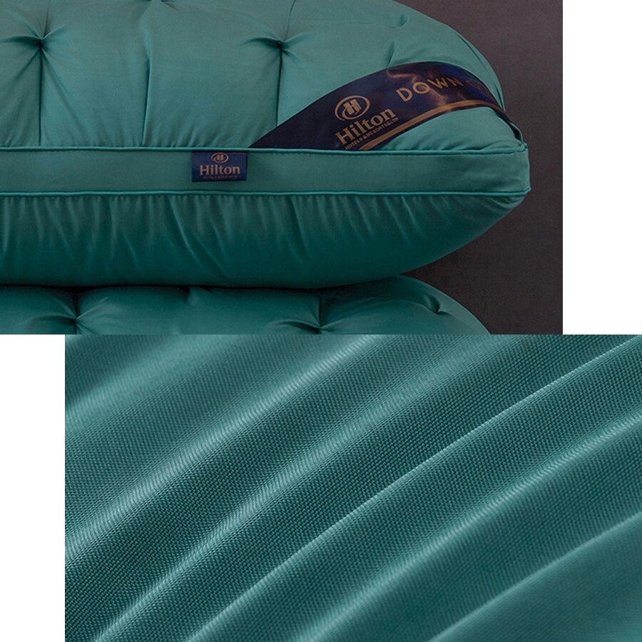 Große Kissen Kissen Hotel Fünf-stern Twisted Blume Kissen Einzel Kissen für Schlafzimmer für Schlaf 100% Baumwolle Abdeckung mit natürliche Fi