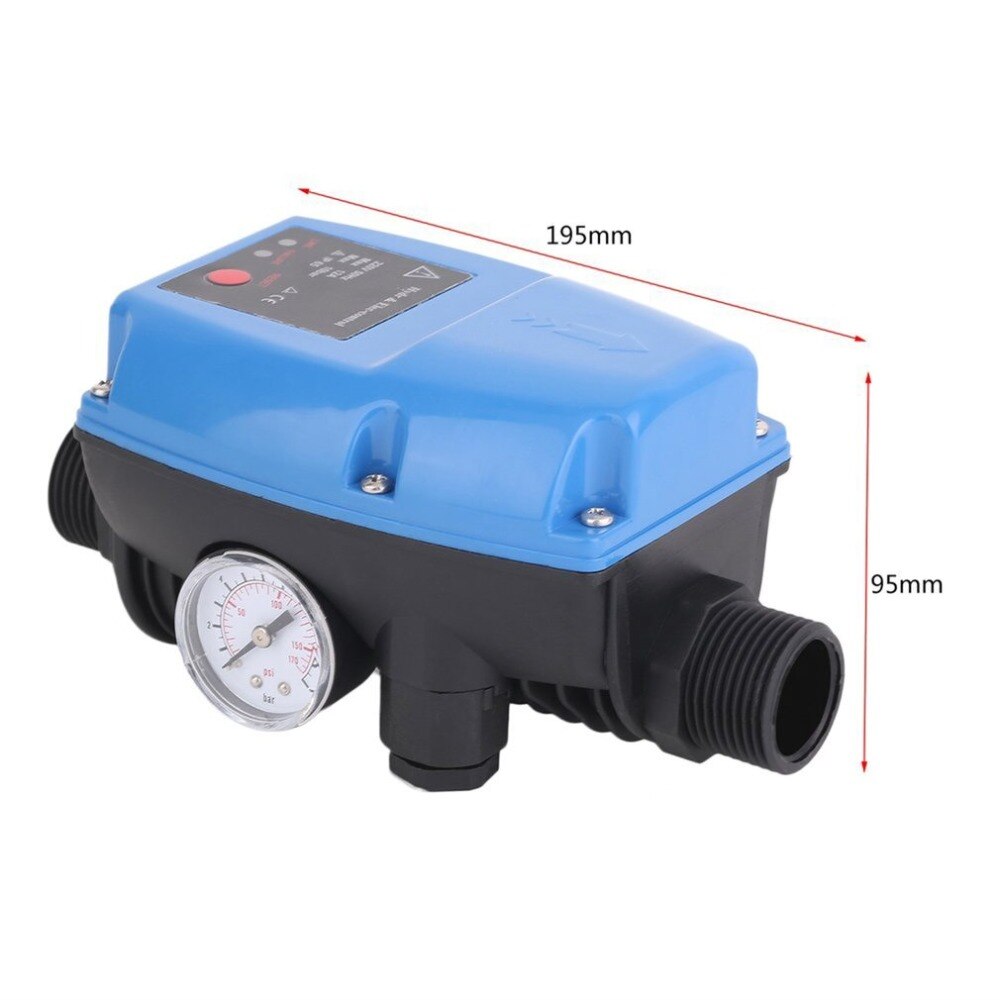 SKD-5 électronique pompe à eau contrôle de pression automatique interrupteur de pression avec manomètre